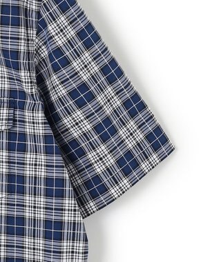 J.PRESS MEN ドビータータンマルチチェック シャツ /B.D ブルー系3