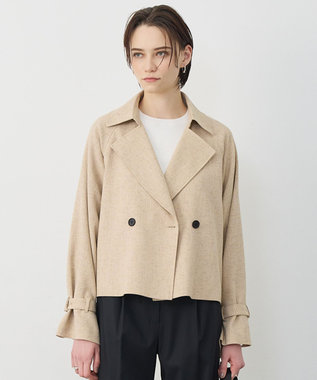 ICB 【先行予約】 ミックスブッチャー ショートトレンチコート