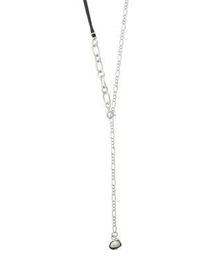 Green Parks ｅｖｅｒｙ　ｗａｌｋ２ＷＡＹコードＭｉｘチェーンネックレス Silver