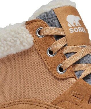 SOREL アウトアンドアバウト4 ミッドスニーカー　ウォータープルーフ Tawny Buff, Honey White