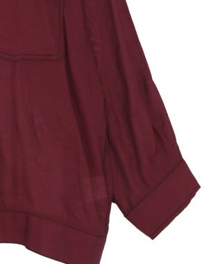 Green Parks ・ＥＬＥＮＣＡＲＥ　ＤＵＥ　カラーステッチシアーＧジャン Bordeaux