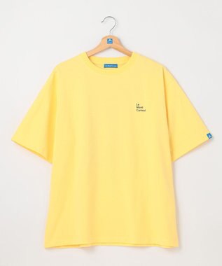 SHARE PARK LADIES 【EC限定カラーあり・UVカット・吸水速乾】カラフルロゴバックプリントＴシャツ イエロー系