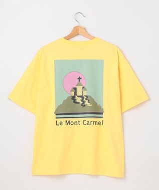 SHARE PARK LADIES 【EC限定カラーあり・UVカット・吸水速乾】カラフルロゴバックプリントＴシャツ イエロー系