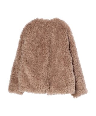 Green Parks ・ＥＬＥＮＣＡＲＥ　ＤＵＥ　シープファーノーカラーコート Beige