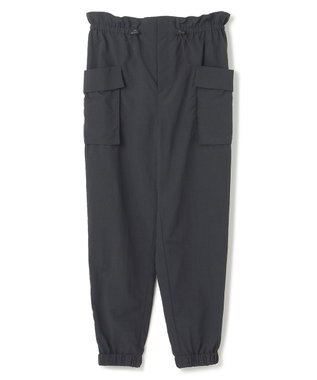 uncrave 【撥水・洗濯機洗い可】ライトプルーフナイロン パンツ（uncrave WHITE） ブラック