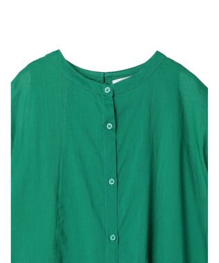 Green Parks インド綿　ＳＥＴ２点レイヤード風ブラウス Green