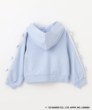 ANY KIDS 【any FAM× リトルツインスターズ 】キキ＆ララ 刺繍パーカー サックスブルー