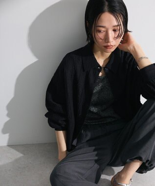 Green Parks ・ＳＵＧＡＲ　ＳＰＯＯＮ　カットレースショートシャツ