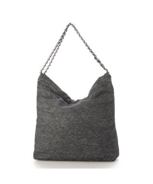 UNBILLION 【テレビ ドラマ着用アイテム】カシュカシュ cachecache / デニム風チェーンバッグ ブラック