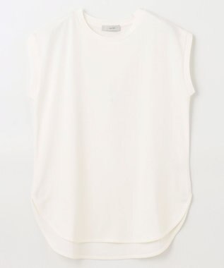 ANY L 【接触冷感/UVケア】ビューティベーシックノースリーブテールTシャツ オフ