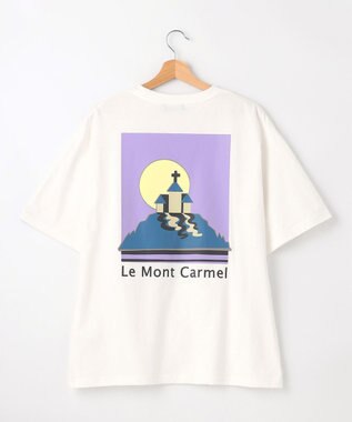 SHARE PARK LADIES 【EC限定カラーあり・UVカット・吸水速乾】カラフルロゴバックプリントＴシャツ ホワイト系