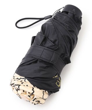 TOCCA CHECKER CLOVER MINI UMBRELLA ミニサイズ折り畳み傘 ベージュ系
