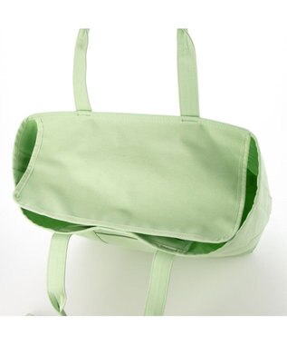 UNBILLION カシュカシュ cachecache / 裏コーディングキャンバスビッグトートバッグ グリーン