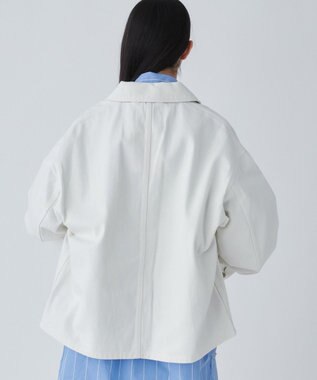 WEGO デニムカバーオール ホワイト