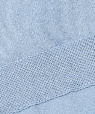 ANY SIS 【洗える】ドルマンスリーブラメ ニット ライトブルー