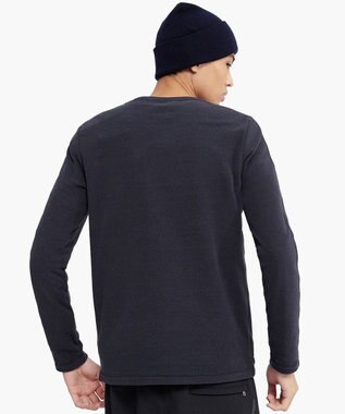 AIGLE POLARTEC THERMAL PRO ポーラテック ポケット クルーネックマイクロフリースプルオーバー  / トレーナー ダークネイビー