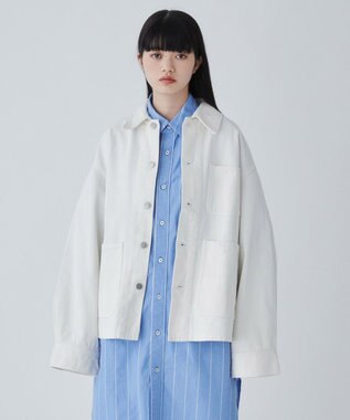 WEGO デニムカバーオール ホワイト