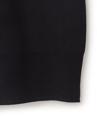 BEIGE， CLARISSE / ドッキングプルオーバーニット Black