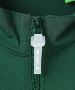 PW CIRCULUS 【WOMEN】ギャザリングシャツ ゴルフウェア レディース グリーン系