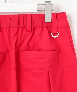 PW CIRCULUS 【UVカット / 接触冷感 / 伸縮性抜群】【WOMEN】フロントプリーツ ゴルフウェア レディース レッド系