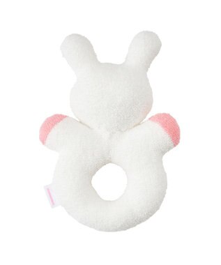 MIKI HOUSE HOT BISCUITS 【ミキハウス】 ラトル 白