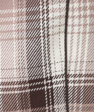 earth music&ecology コットンツイルチェックビスチェ Brown