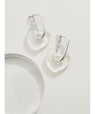 Green Parks ・ＨＡＬＦ　ＴＩＭＥ　ラフデザインクリア２ＷＡＹピアス A