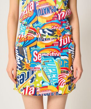 FILA GOLF／marie claire 【Loudmouth】柄スカート Bubbles