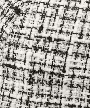 23区GOLF 【WOMEN】ツイードキャップ スタイリングが華やかに モノトーンコーデ ホワイト系