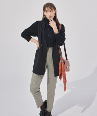 UNFILO beauty warm テーパードパンツ ガンクラブチェック