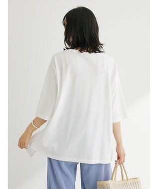 Green Parks アシメトリーデザインチュニック Off White