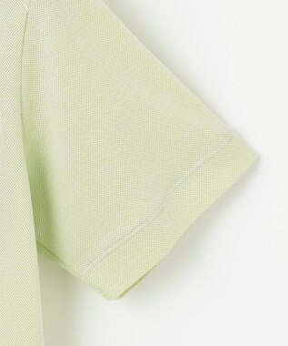 JOSEPH ABBOUD ギフトに！【老舗アロハブランドとコラボレーション】カハラ アロハ ダディ ポロシャツ ライトグリーン×ライム襟