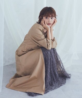 Green Parks ■高橋愛×ＧｒｅｅｎＰａｒｋｓコルセットワンピ Beige