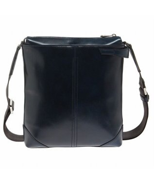 ACE BAGS & LUGGAGE ultima TOKYO バート ショルダーバッグ メンズ レザー 革 タテ型 70111 ウルティマトーキョー ネイビー