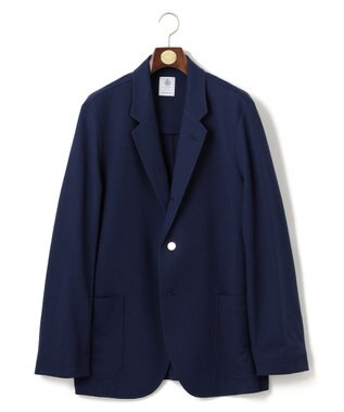 J.PRESS MEN 【J.PRESS ORIGINALS】SUPER FLANNEL JERSEY KNIT JACKET / JAPAN MADE ネイビー系