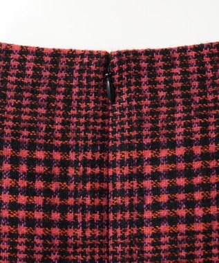 23区 L 【R(アール)】MANTECOツイード スカート ピンク系