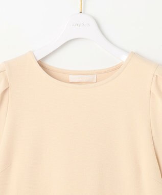 ANY SIS S 【洗える】コンビネーションペプラム チュニック イエロー