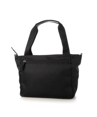 LA BAGAGERIE フロントポケット　スクエアナイロントート ブラック
