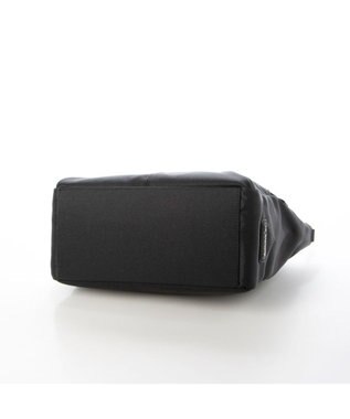 LA BAGAGERIE フロントポケット　スクエアナイロントート ブラック