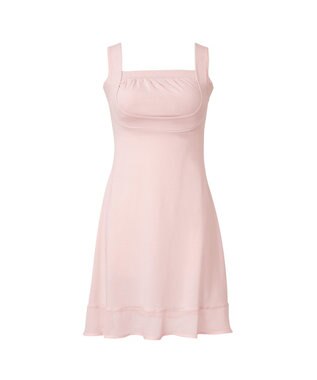 BRADELIS New York 【BRADELIS NewYork peace】　綿混楽々バストスリップ ヌーディピンク