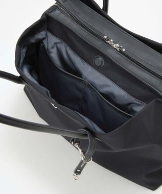 TOPKAPI 【Breath TOPKAPI】ALINE アライン ナイロン ボストン トートバッグ　A4 / 軽量 / 肩掛け / 大容量 / 旅行 / 出張 / 通勤 ブラック