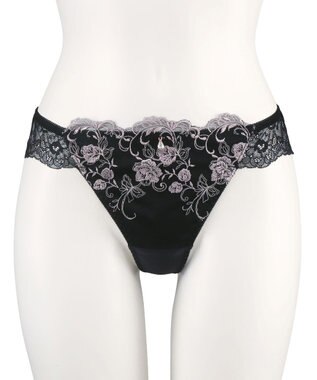 San-ai Resort（三愛水着楽園） エレガントコレクション2404Tショーツ  【northerly】 ブラック