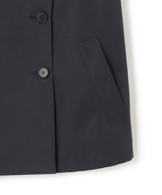 23区 【先行予約】エアータンブラー TCギャバジン ハーフ コート ネイビー系