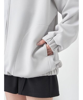 earth music&ecology ＵＶカット加工パーカー Light Gray