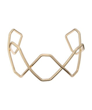 AMERICAN HOLIC ブラスワイヤーバングル Gold