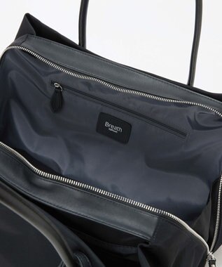 TOPKAPI 【Breath TOPKAPI】ALINE アライン ナイロン ボストン トートバッグ　A4 / 軽量 / 肩掛け / 大容量 / 旅行 / 出張 / 通勤 ブラック