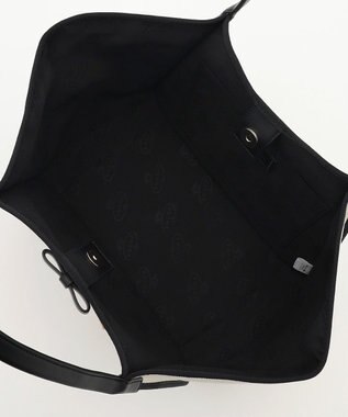 TOCCA 【A4サイズ対応】TRIM RIBBON CANVASTOTE トートバッグ ブラック系