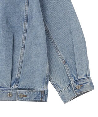 AMERICAN HOLIC ロング丈デニムジャケット Light Indigo