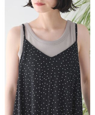 AMERICAN HOLIC ティアードキャミワンピース Dot