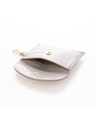 UNBILLION cachecache コンビ素材多機能スマホショルダー グレー